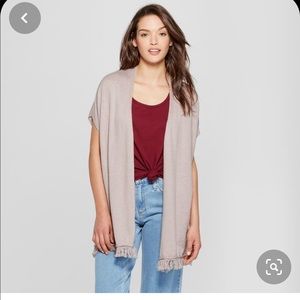 Universal Thread Short Sleeve Open Cardigan Size S